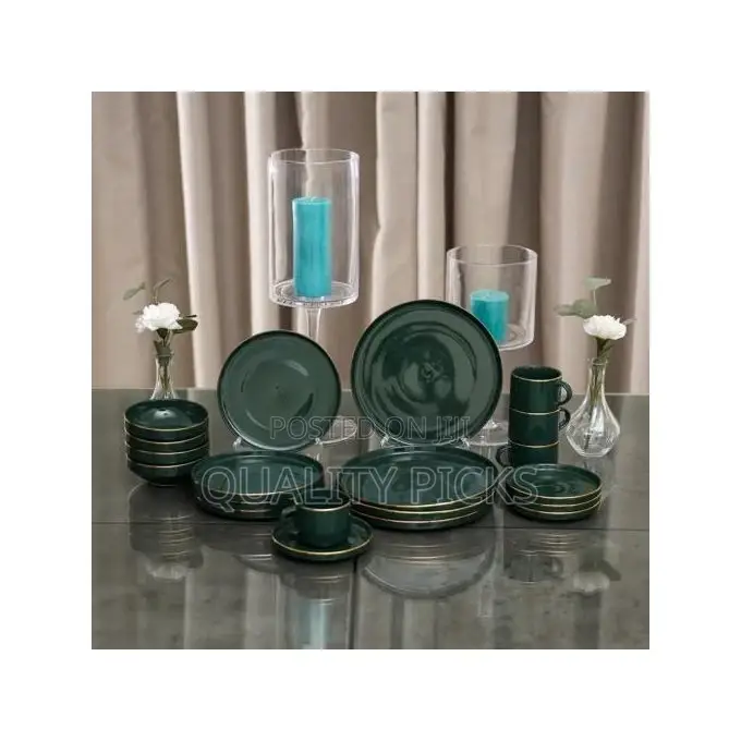 Royal Ford 20pcs Fine Bone Food Plates Cup Bowl Dinner Set