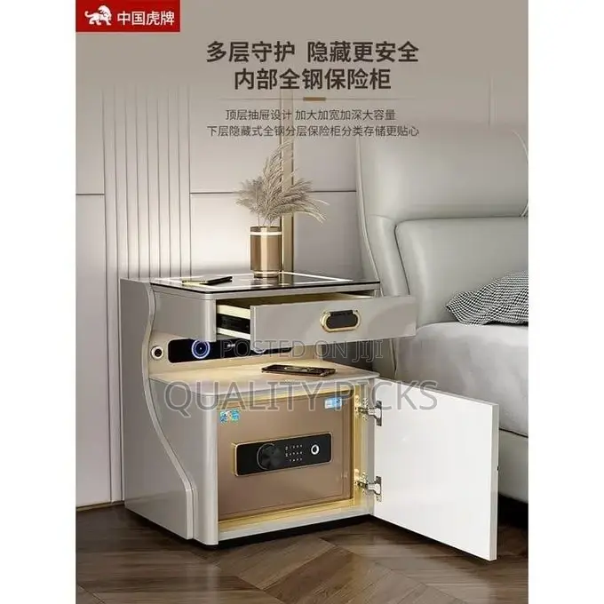 Safe Integrated Smart Rechargeable Rock Board Safe Box