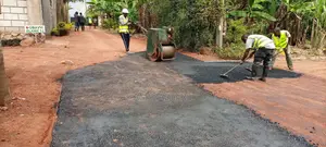 Access Road Asphalting for Rich Estates