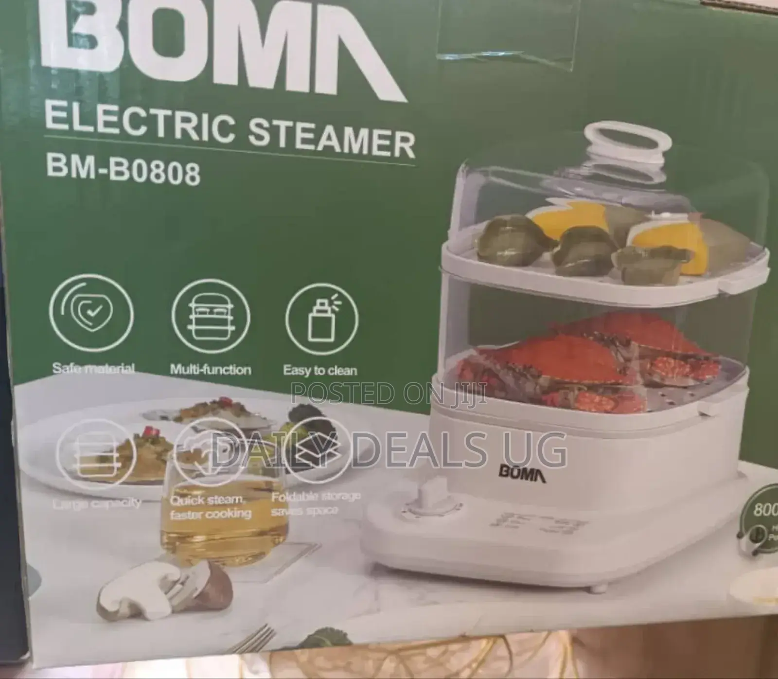 Electric BOMA Steamer