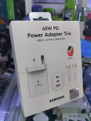 Fast Charger SAMSUNG 3-Port Super Fast Charging Wall Charger