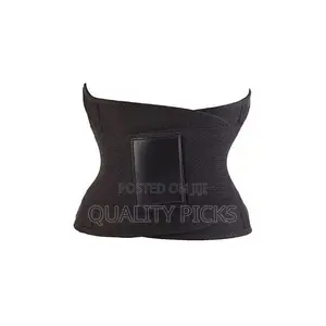 Waist Hot Belt Power Shapper - Black.