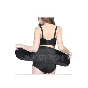 Waist Hot Belt Power Shapper - Black.