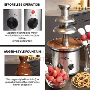 Chef 3 Tier Chocolate Fountain Machine