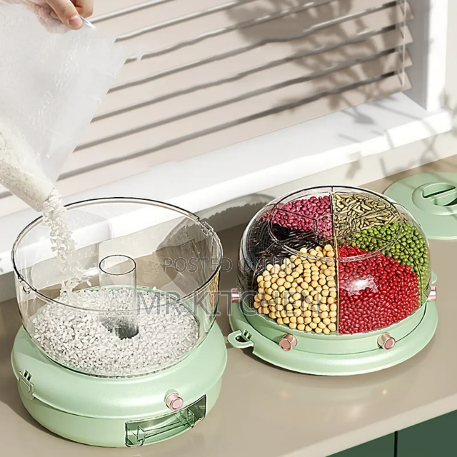 360 Rotating Food Storage