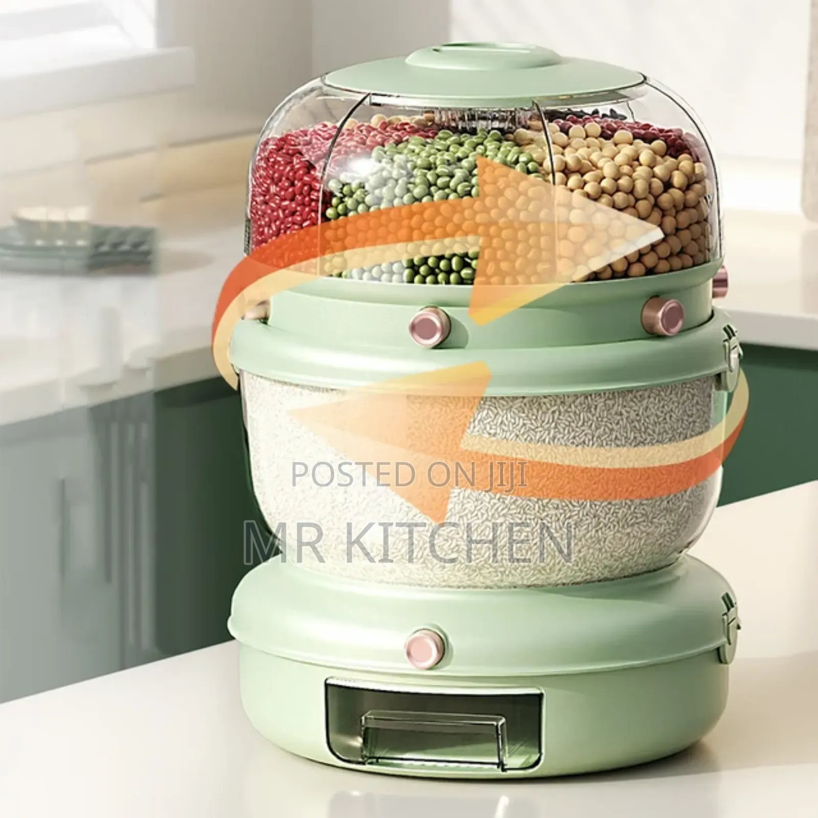 360 Rotating Food Storage