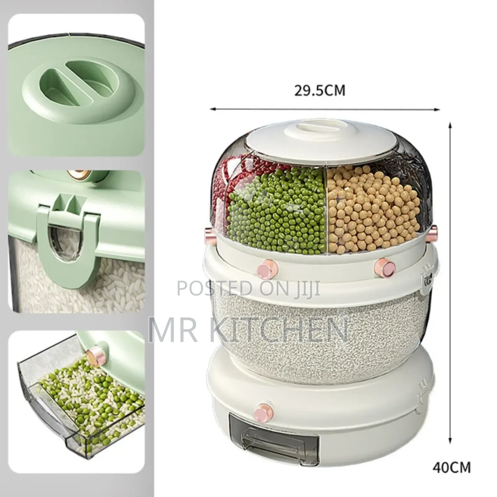 360 Rotating Food Storage
