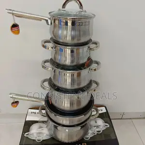 Stainless Steel Cookware Saucepan Set