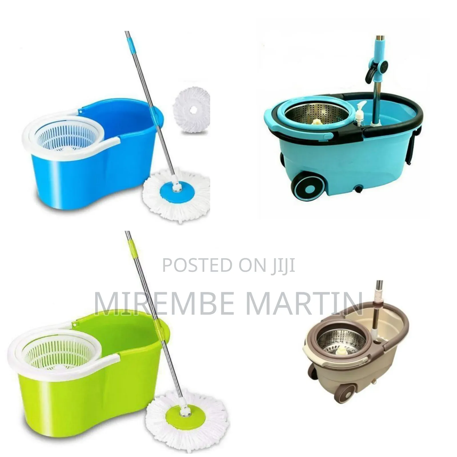 Plastic Cleaning Mop Bucket.