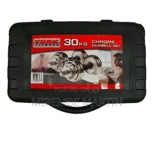 30kg Stainless Steel Dumbbells.