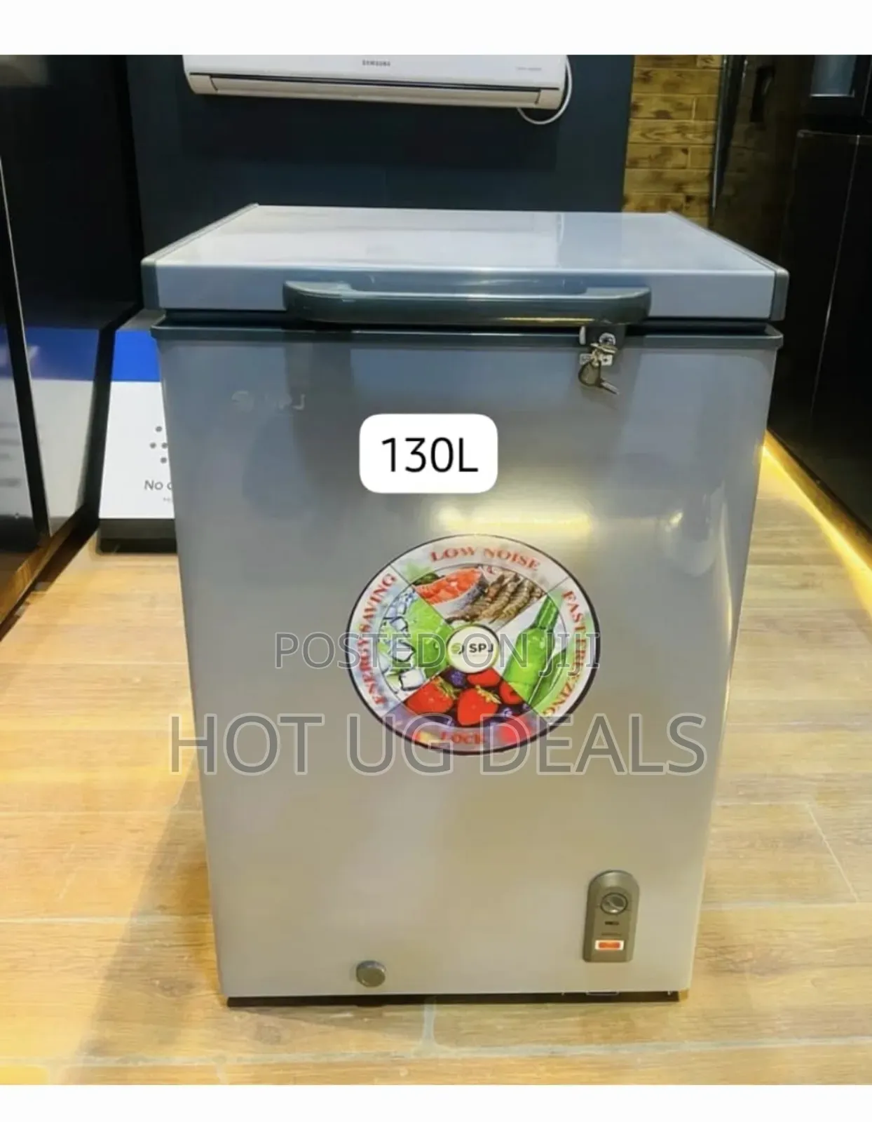 Spj Deep Freezer Cf-130slw - Grey
