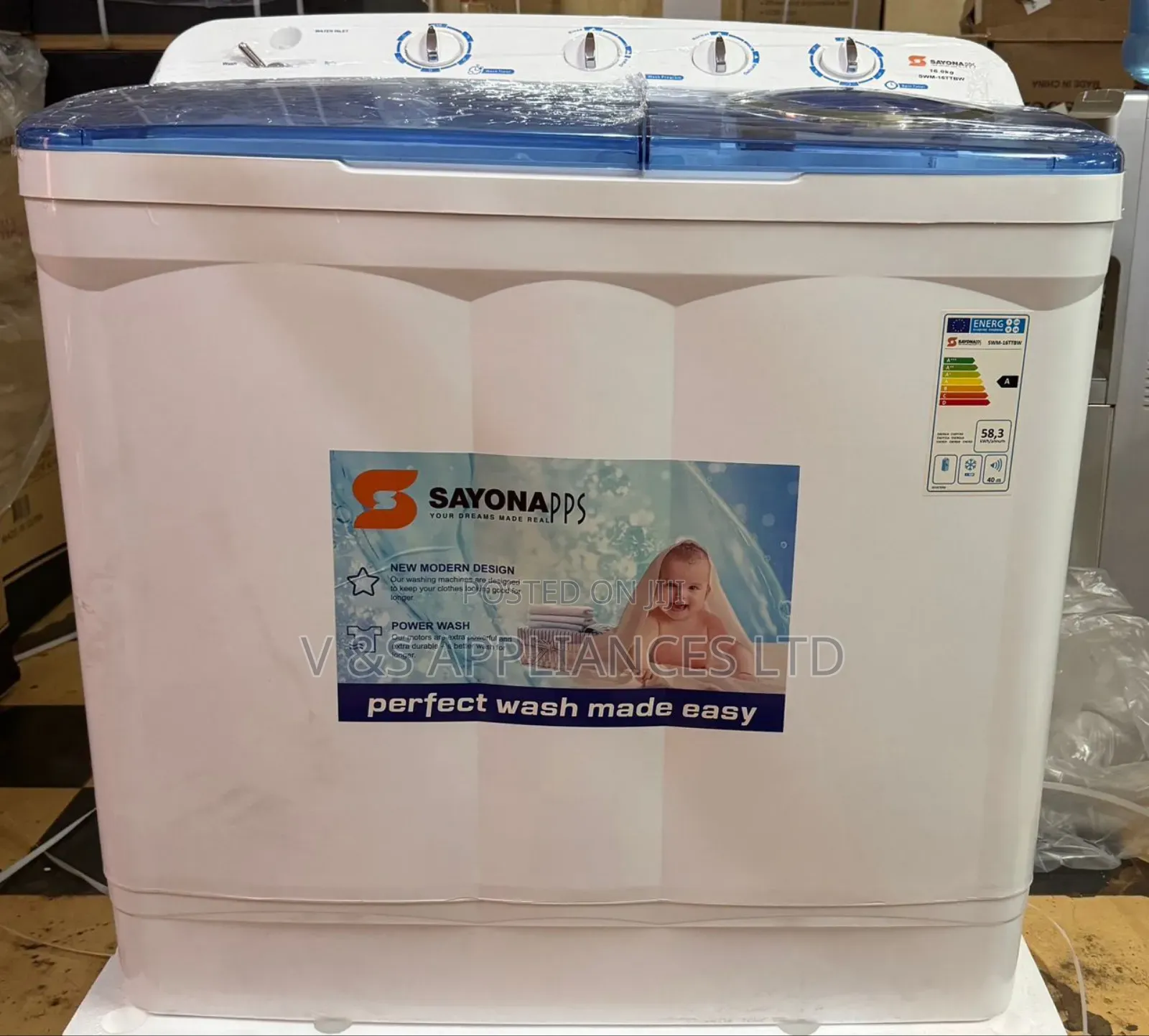 16kg Sayona Twin Turb