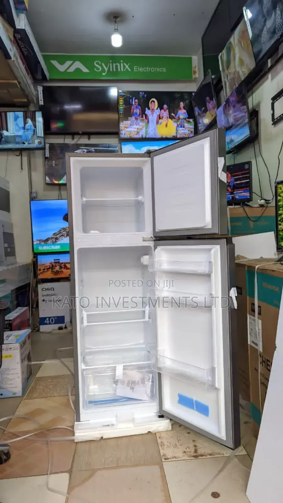 200litrs Hisense Double Door Fridge (Rd-20d)
