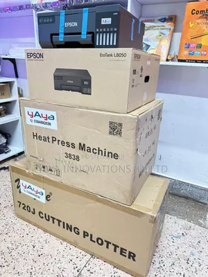 Business Start Up Machines Heatpress Printer + Plotter