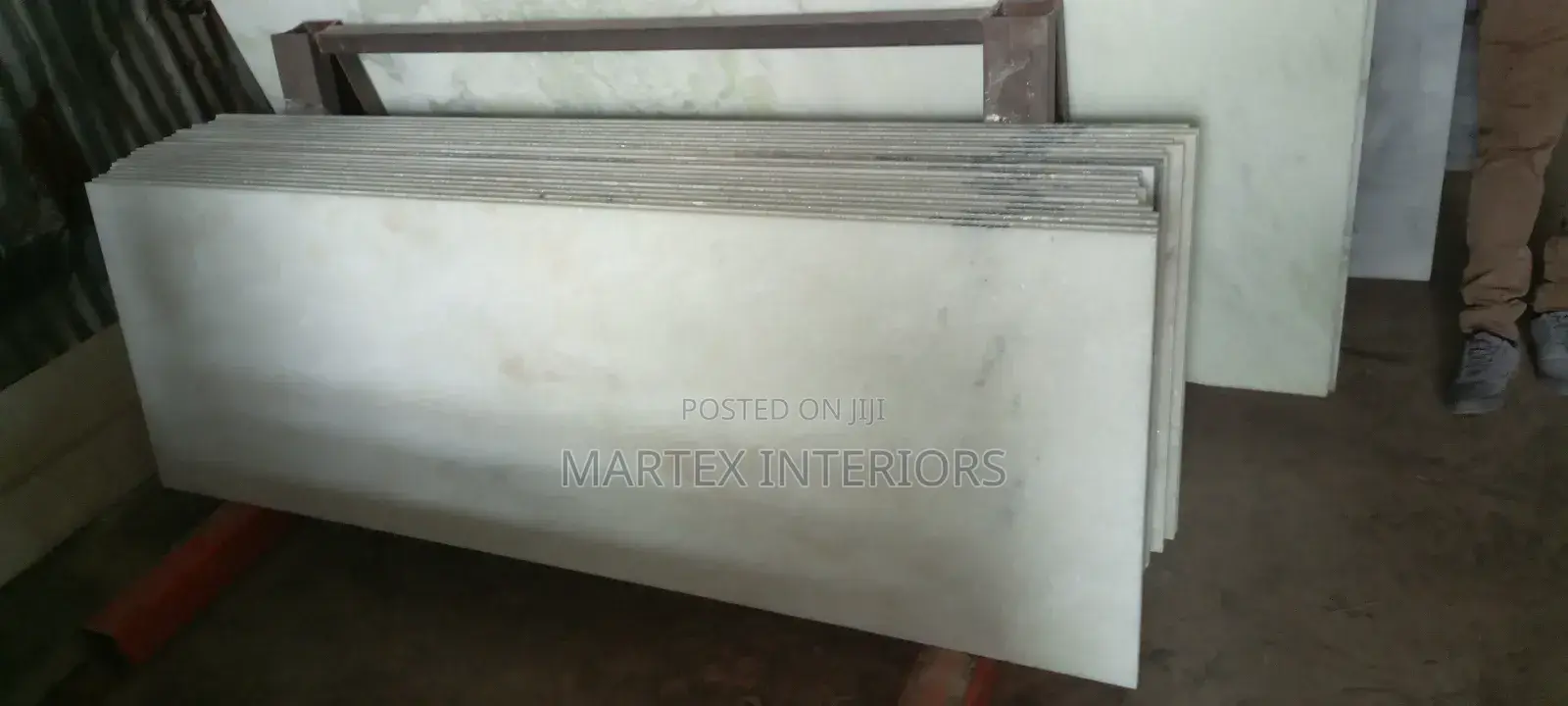African White Marble for Kitchen