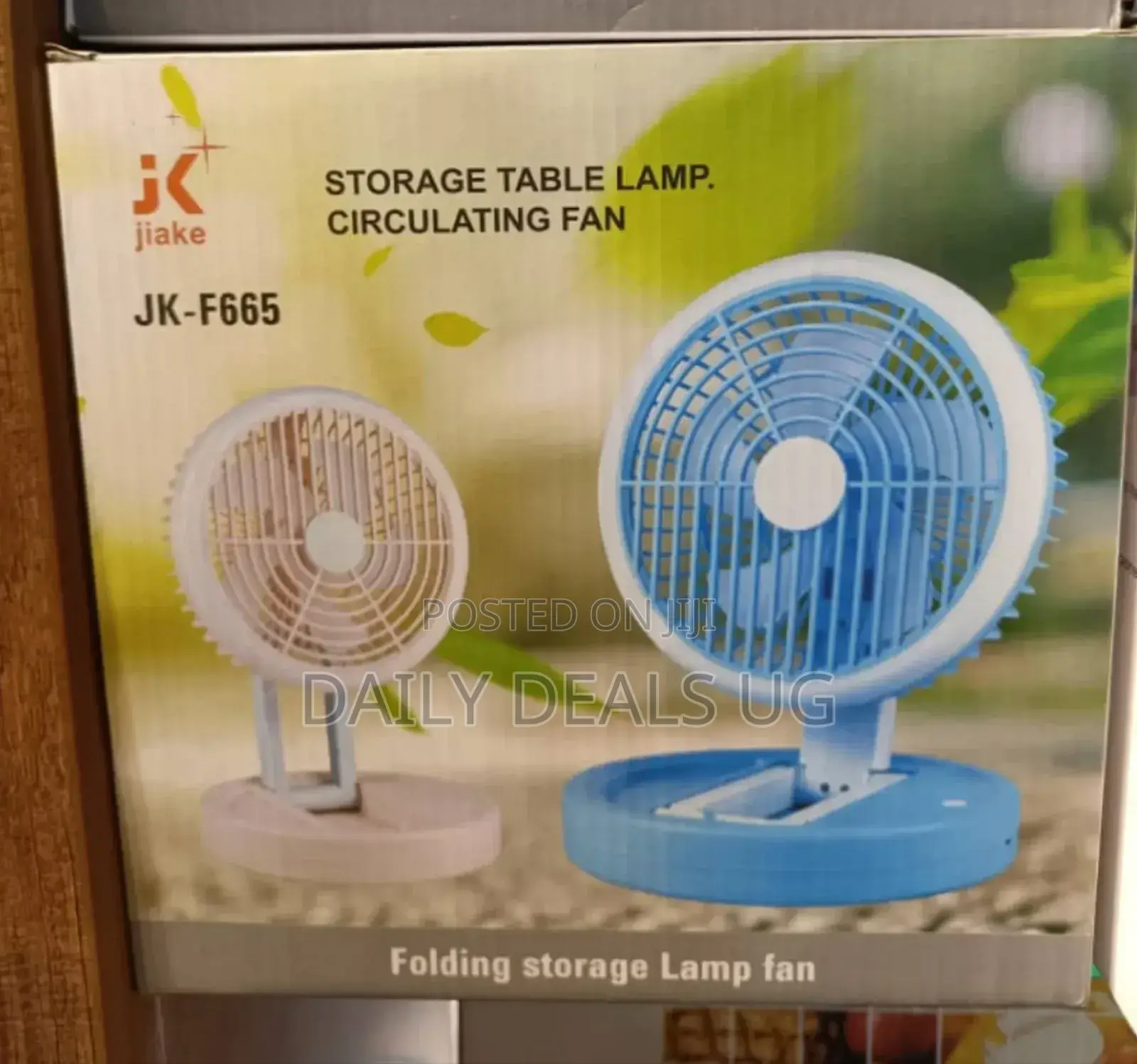 Table Rechargeable Fan