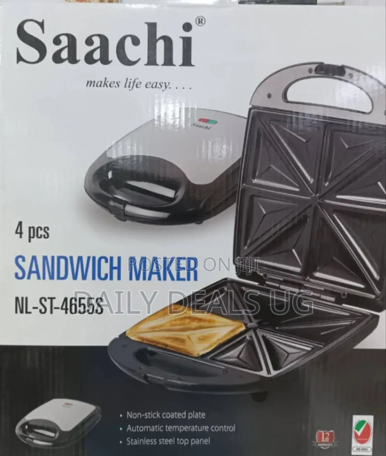 4 Slice Saachi Sandwich Maker
