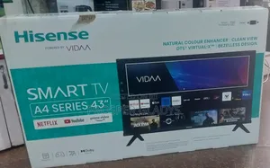 43 Inches Led Hisense Smart Digital Flat Screen Flameless.