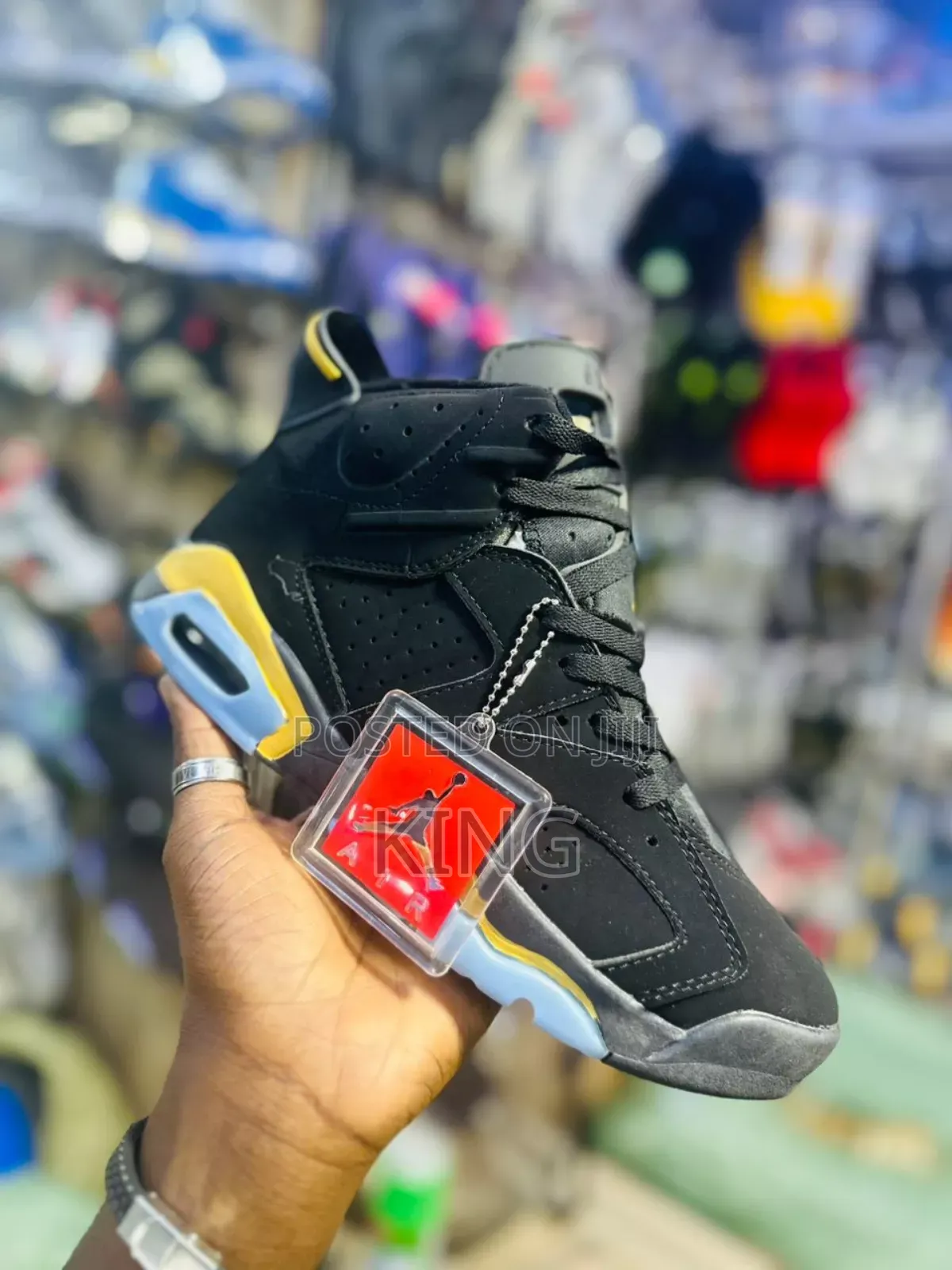 Air Jordan 6 DMP Black Gold