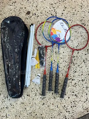 Badminton Net Four Players With Standard Shuttle Original