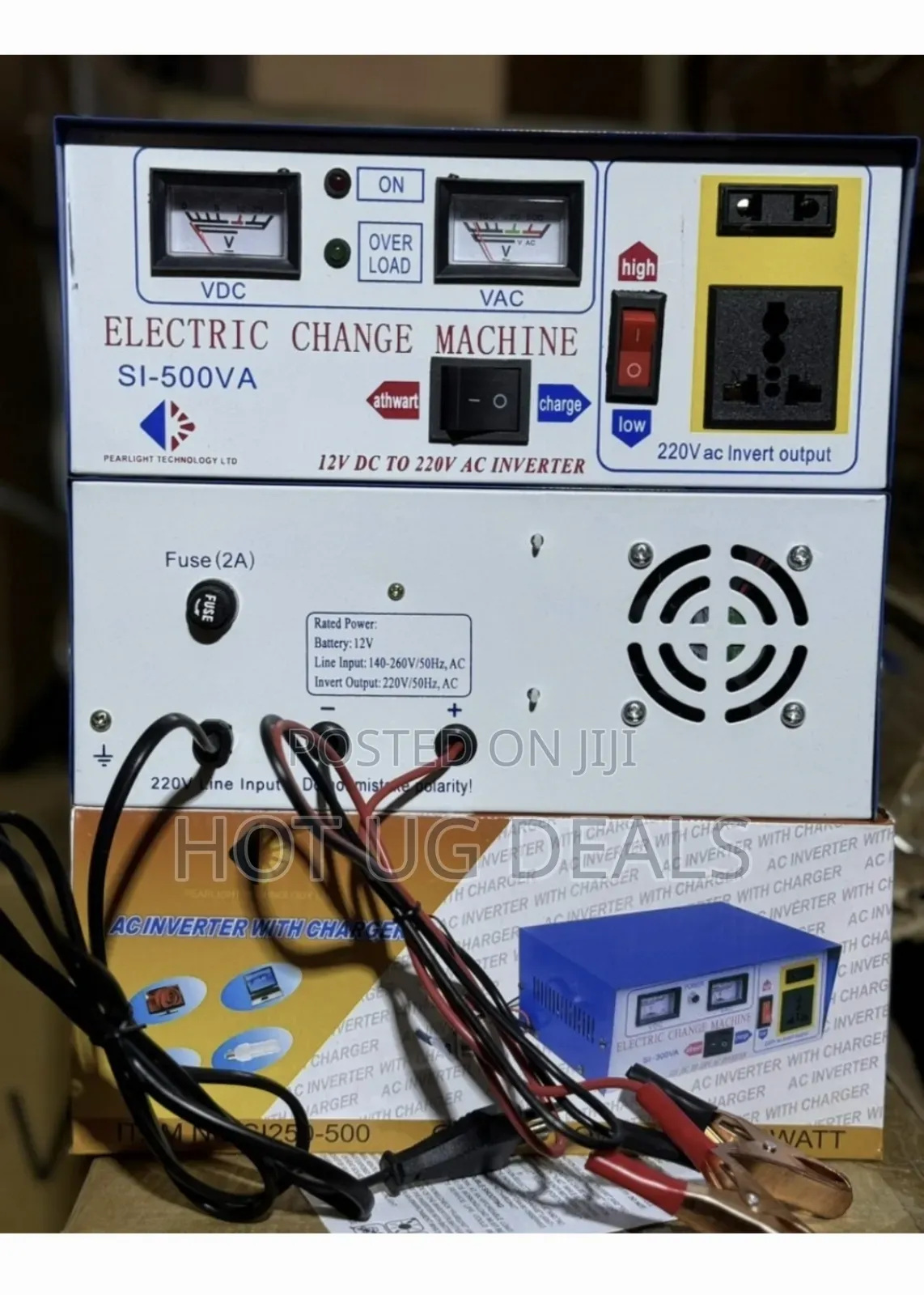 12v Dc Solar Inverter 500w -Blue