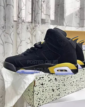 Air Jordan 6 DMP Black Gold Cozy