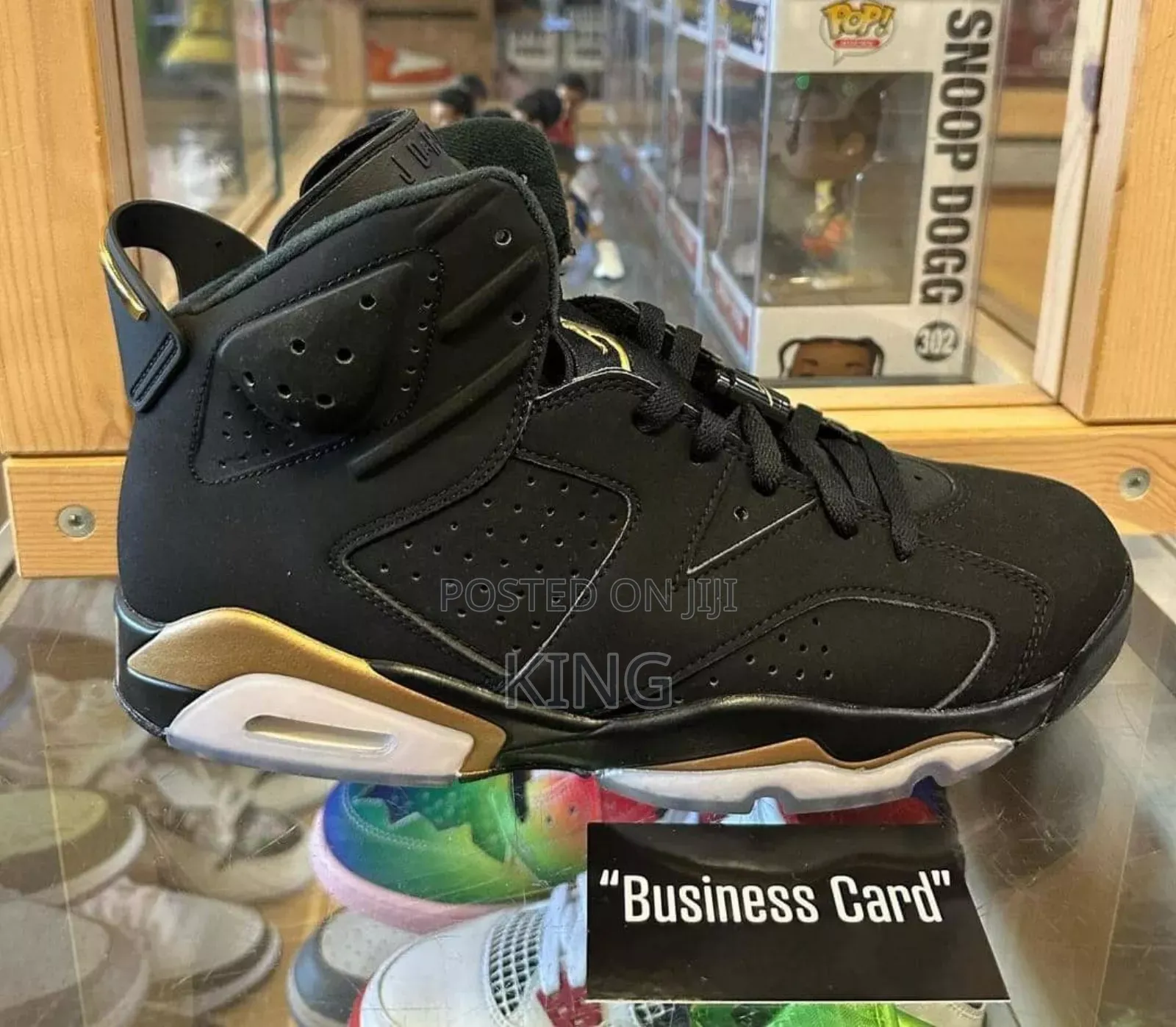 Air Jordan 6 DMP Black Gold Elite