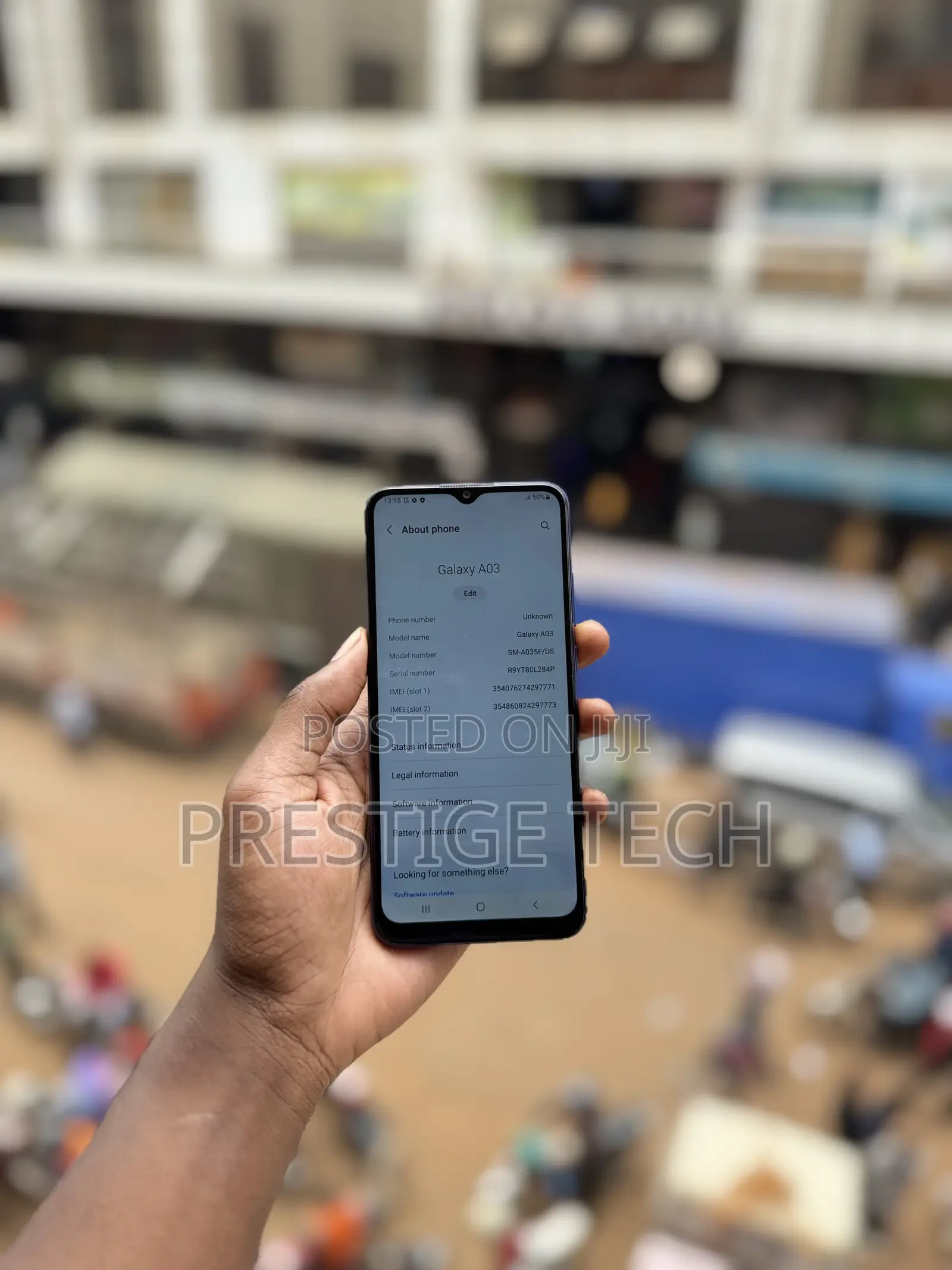 Samsung Galaxy A03 32 GB Blue