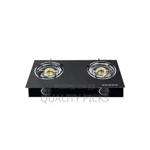 Digiwave 2 Burner Tempered Glass Work Desk Top Gas Stove