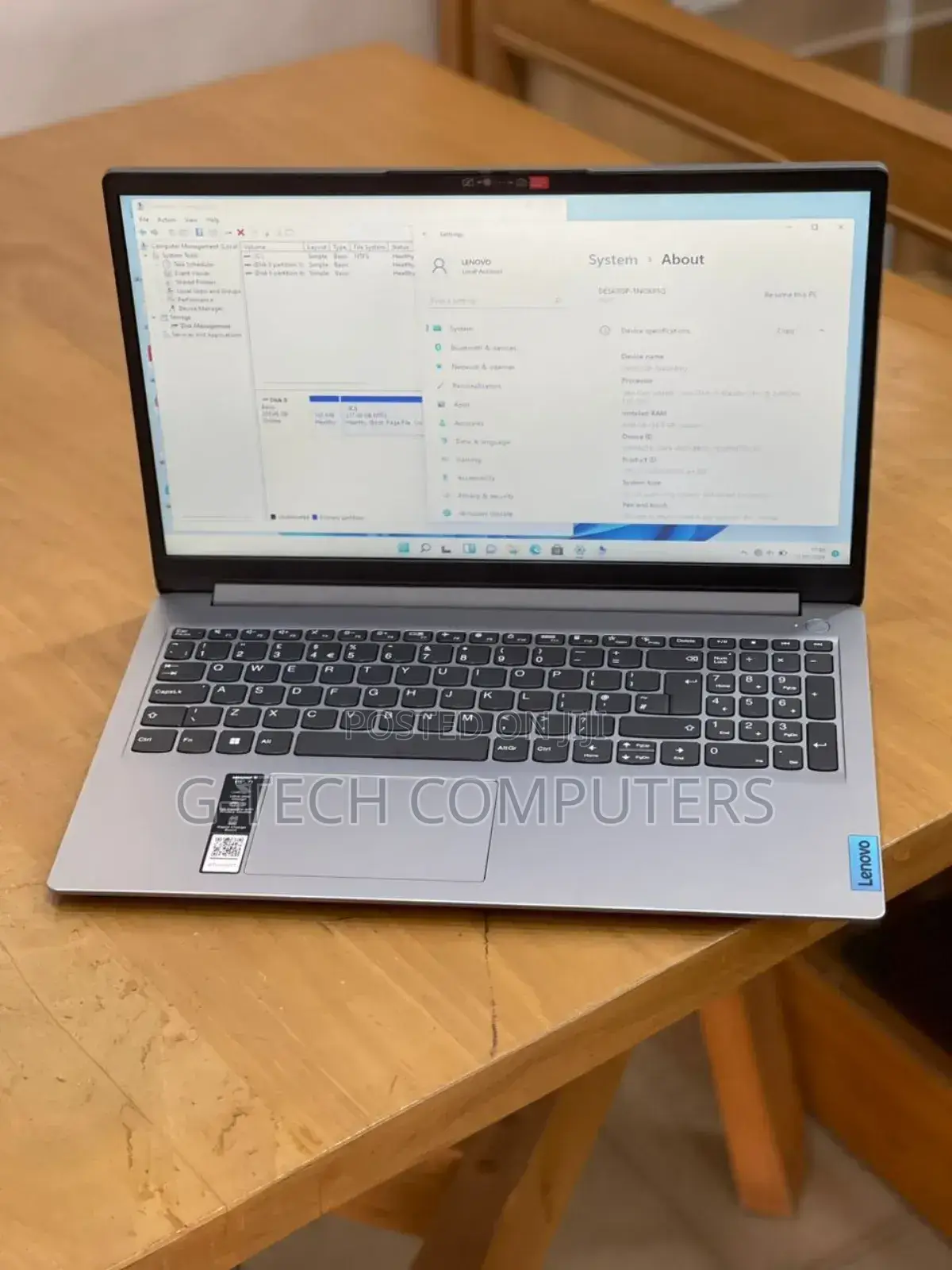 New Laptop Lenovo Ideapad 3 8GB Intel Core I7 HDD 256GB