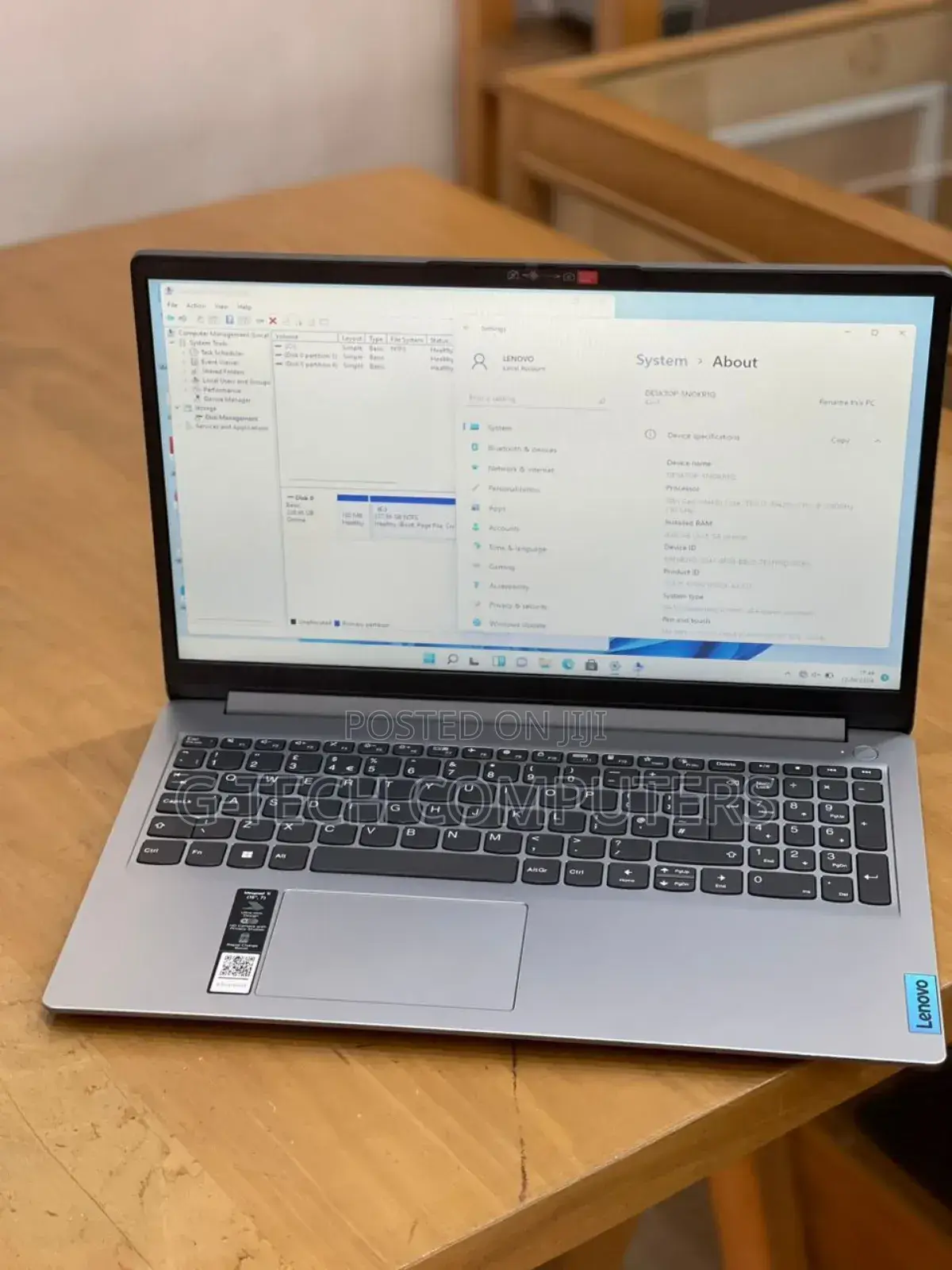 New Laptop Lenovo Ideapad 3 8GB Intel Core I7 HDD 256GB