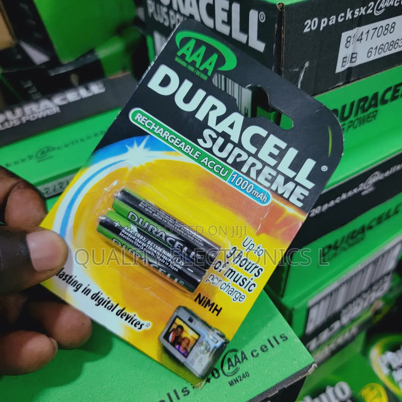 Duracell AAA Rexchangeable Batteries
