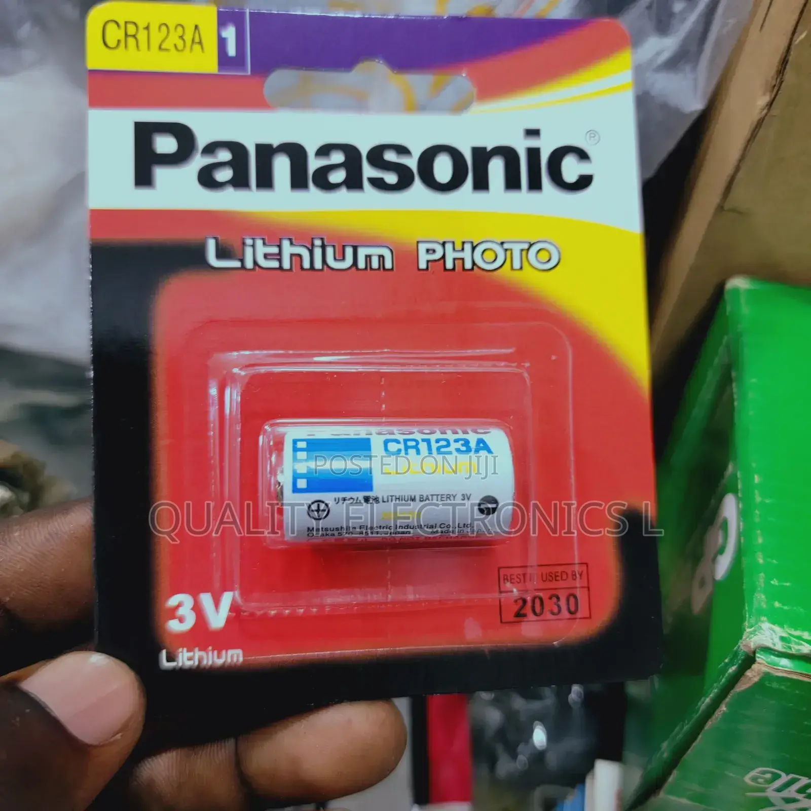Panasonic CR123A Batteries