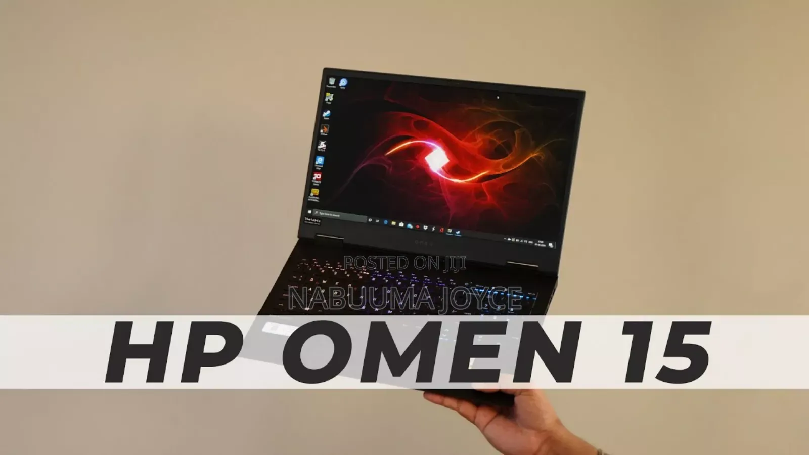 New Laptop HP Omen 15 8GB Intel Core i7 SSD 1T