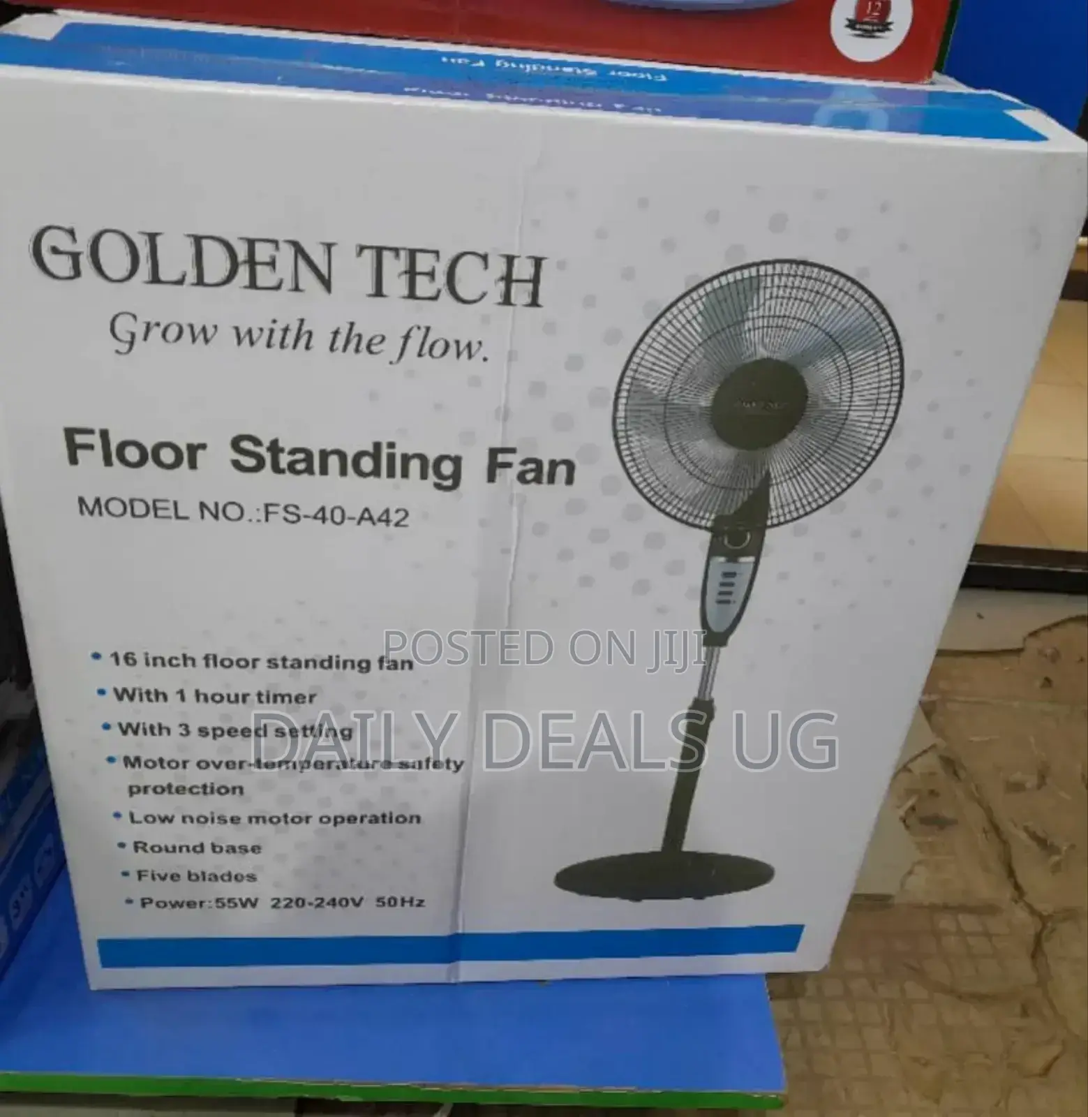 Golden Tech Fan