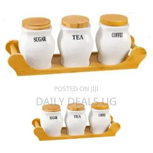Ceramic Sugar Bowl Set