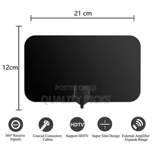 Digital TV Antenna - 110 Miles HDTV Antenna Digital Indoor