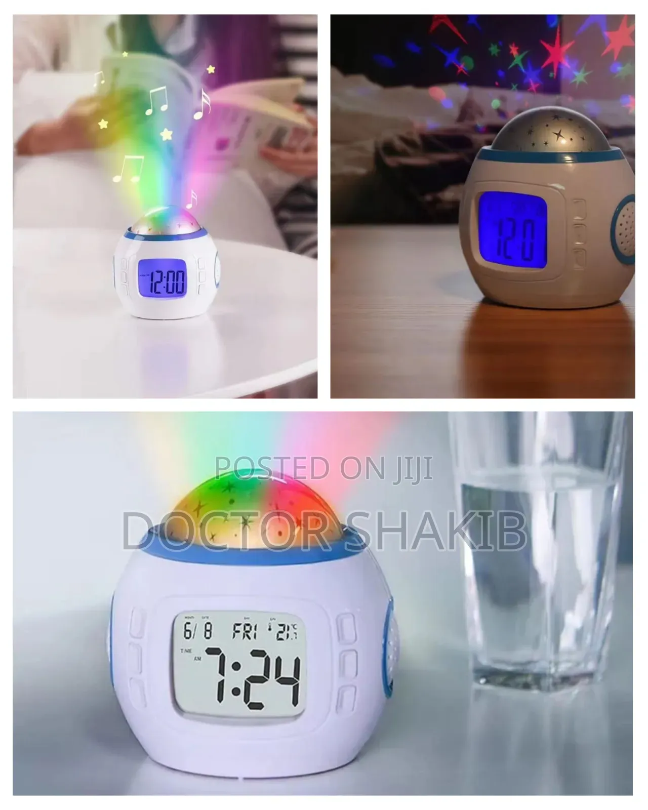 Katkit New Music Star Alarm Clock