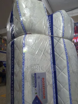 Premium High Density Smart Mattress. 5x6x10 Inches. ( White)