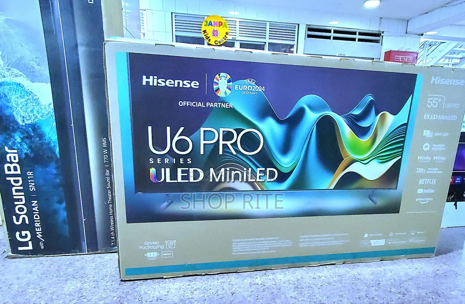 Hisense 55inch Uled Quantum Dot Smart Tvs.