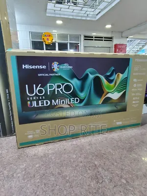Hisense 55inches Uled Mini LED U6 PRO Series Smart TVS