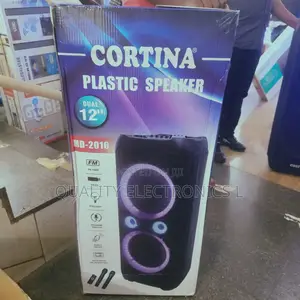 Cortina 12" Powerful Rechargeable Speakers