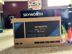 Original Skyworth 43inches Smart Google TVS Brand New