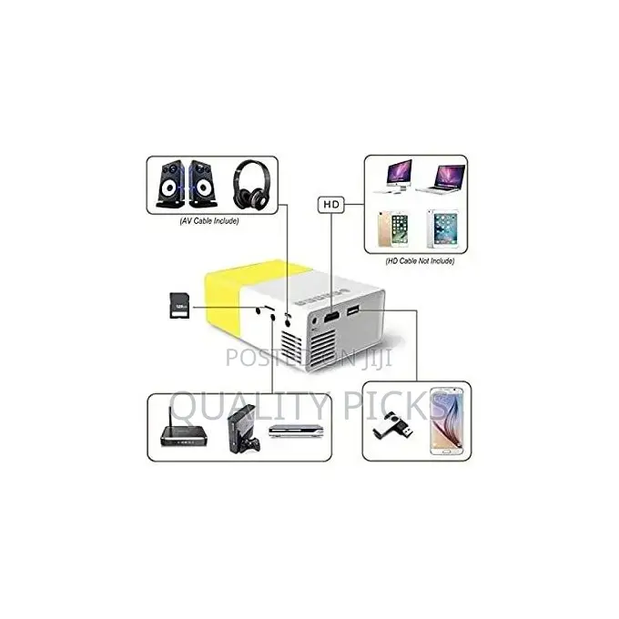 Mini Portable Smartphone Pocket Projector