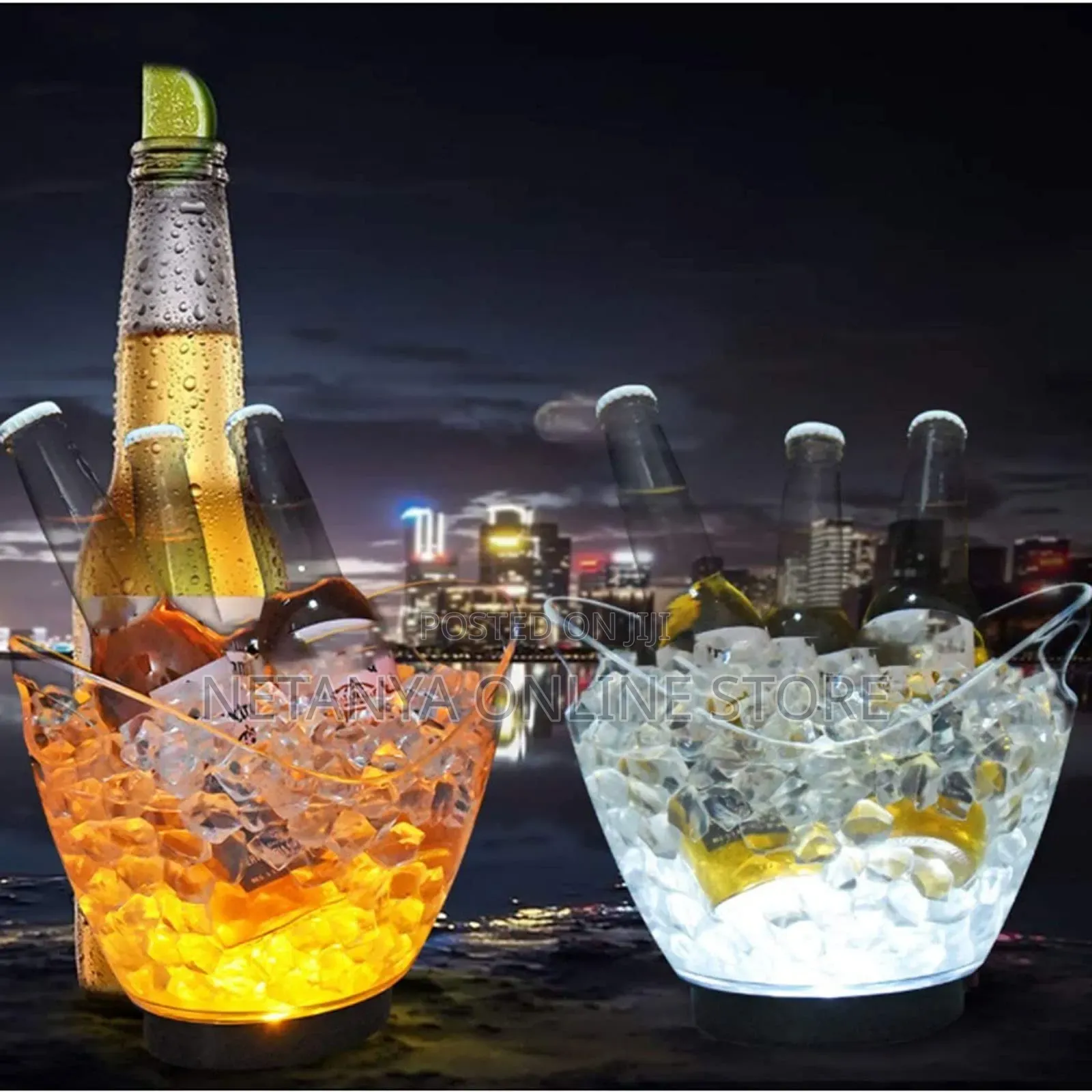 Led Lighting Ice Bucket