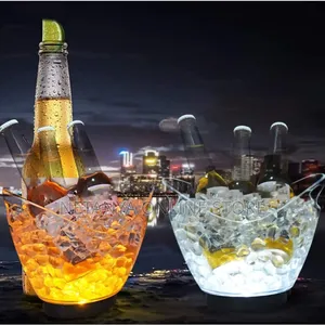 Led Lighting Ice Bucket