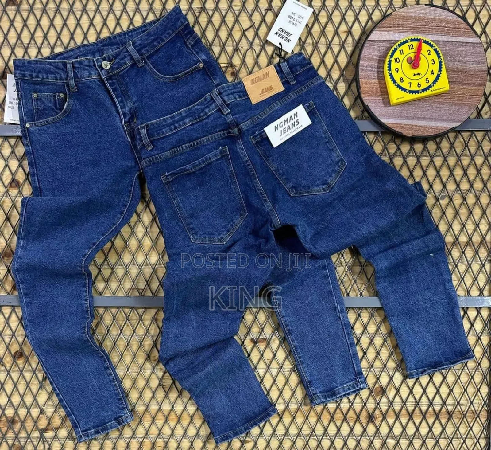 Up-to-Date Apt Denim Jeans