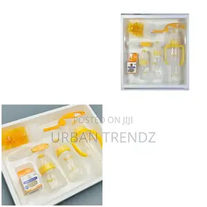 Bottle Set of 3 Bottles 240ml, 150ml, 75ml 2 Cleaning Brush