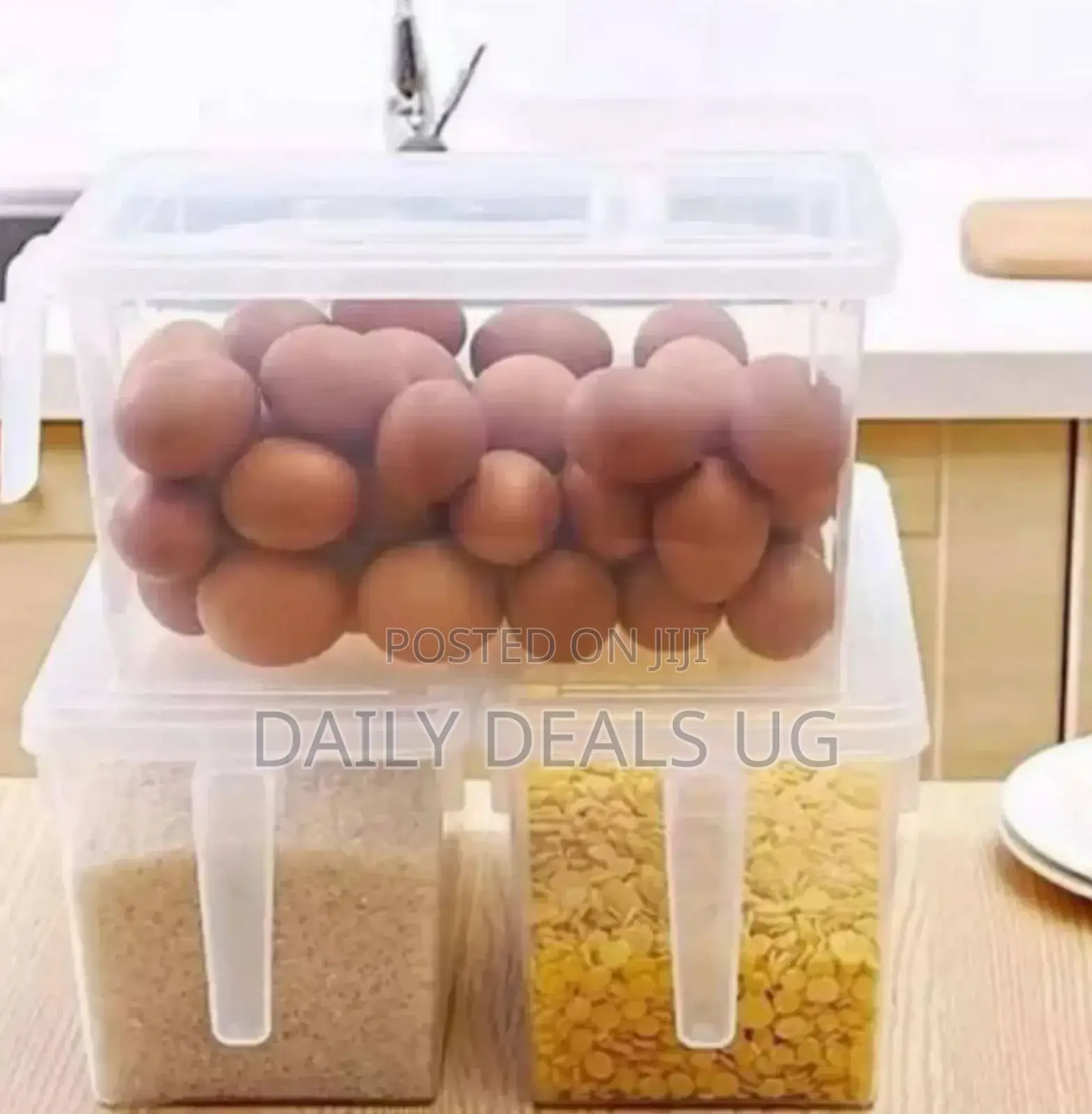 Plastic Fridge Fruit Storage Containers