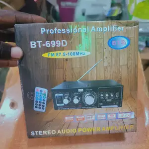 Audio Amplifier With Bluetooth and Fm Radio